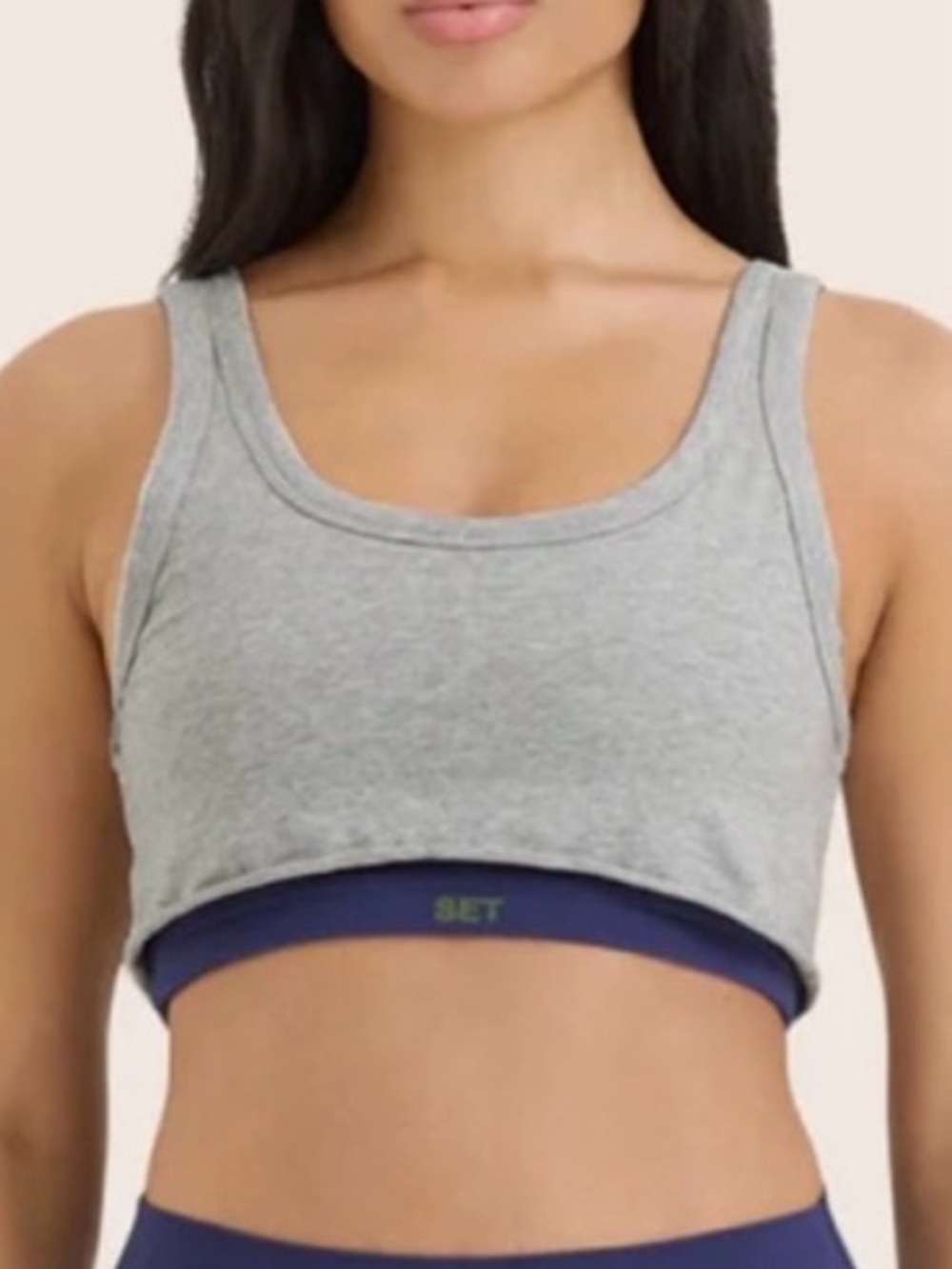 SET Active Grey SportBody bra